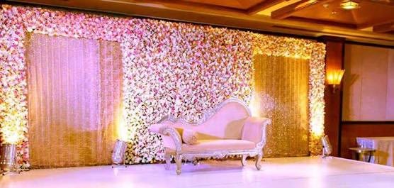Flower Wedding Stage