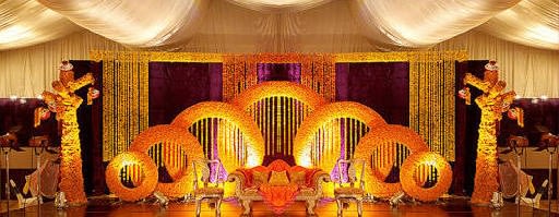 Marigold Wedding Stage
