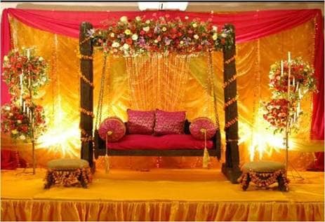 Jhula Wedding Stage