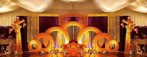 Marigold Wedding Stage