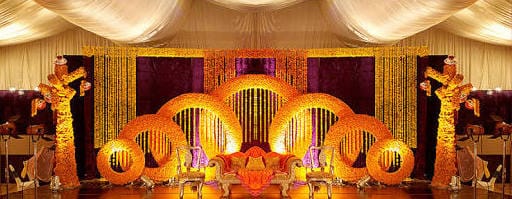 Marigold Wedding Stage